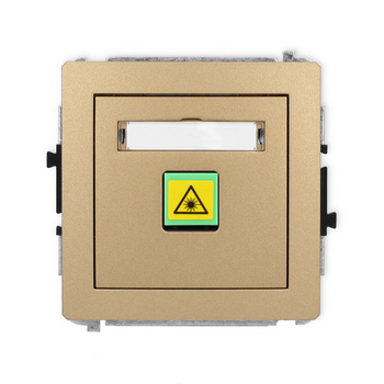 KARLIK DECO 8DGOP-1  Gniazdo światłowodowe optyczne pojedyńcze