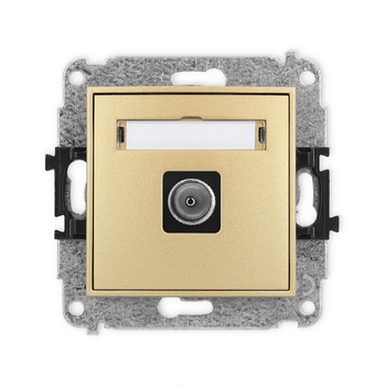 KARLIK MINI 29MGTV-1  Gniazdo antenowe pojedyńcze  TV