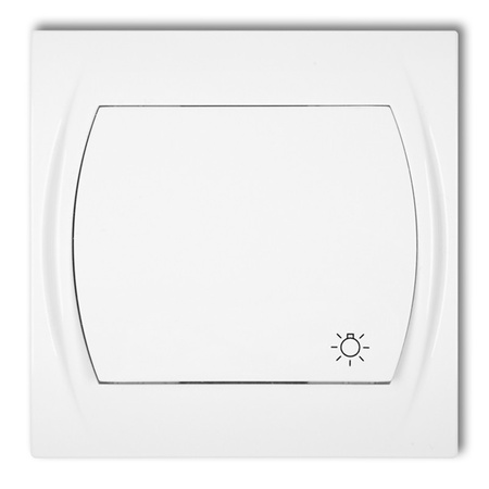 KARLIK LOGO LWP-5L Łącznik zwierny światło podświetlany
