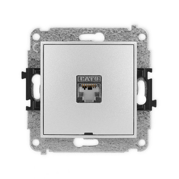 KARLIK MINI 7MGKBO-1e  Gniazdo komputerowe pojedyńcze  1xRJ45