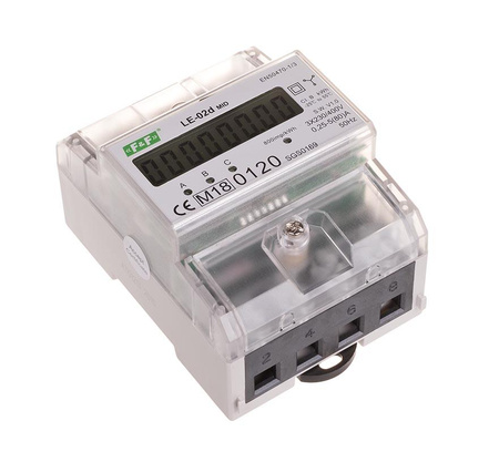 F&F LE-02d  licznik energii elektrycznej z certyfikatem MID, trójfazowy