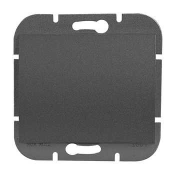 Przycisk dzwonek p/t Onyx, 10A, 250V, WP-6/7O, czarny