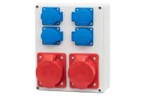 F-ELEKTRO Rozdzielnica R-240 gniazda 2x32A 5p 4x250V F3.0102