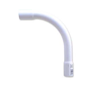 ELEKTROPLAST STRÓŻA 09.7 Kolano sztywne ZK dwukielichowe fi 22 BIAŁE