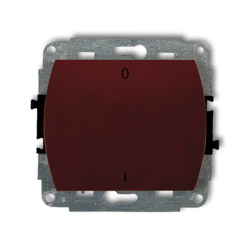 KARLIK TREND 4WP-9L Łącznik dwubiegunowy  podświetlany