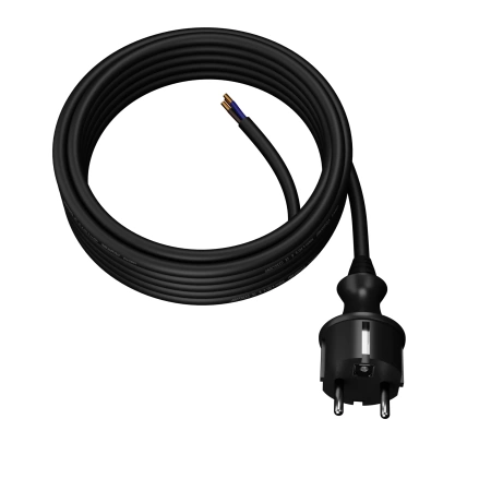 Plastrol Przewód przył. z wtyczką kąt. PP-40H/5M/3X1,5/H05RR-F W-97274