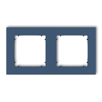 KARLIK MINI 64MR-2 Ramka uniwersalna podwójna kwadratowa z tworzywa