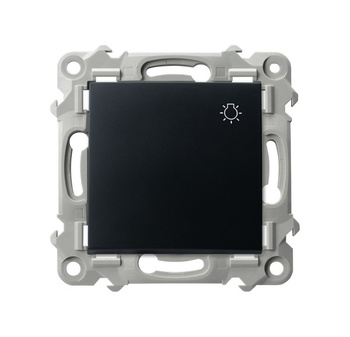 OSPEL SZAFIR ŁP-5Z/m/33 Łącznik zwierny "światło" czarny metalik