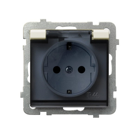 OSPEL SONATA GPH-1RS/m/27/d Gniazdo bryzgoszczelne schuko IP-44