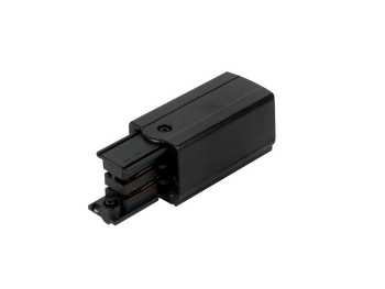 Przyłącze prądowe do szynoprzewodu LUMICANTO prawe czarne PRIME