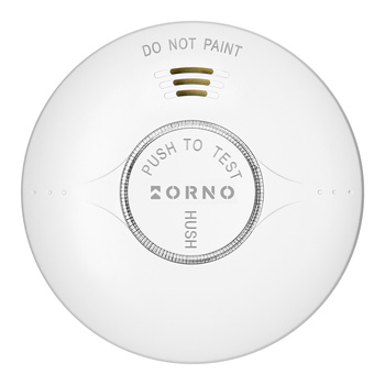 Bateryjny czujnik dymu, 2xAA, żywotność sensora 10 lat, Tuya Smart Wi-Fi