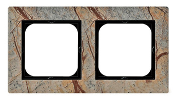 OSPEL SONATA R-2RK/36 Ramka podwójna