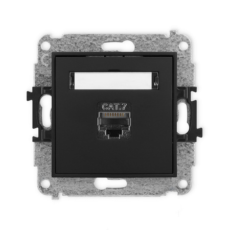 KARLIK ICON 12IGK-9  Gniazdo komputerowe pojedyńcze  1xRJ45
