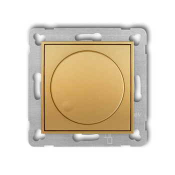 KARLIK ICON 29IRO-3 Mechanizm elektronicznego regulatora oświetlenia przyciskowo-obrotowego do współpracy z zasilaczami sterowanymi napięciem 1–10 V