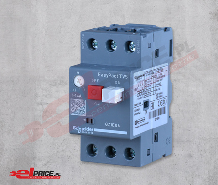 Schneider gz1e06 wyłącznik silnikowy 1-1,6