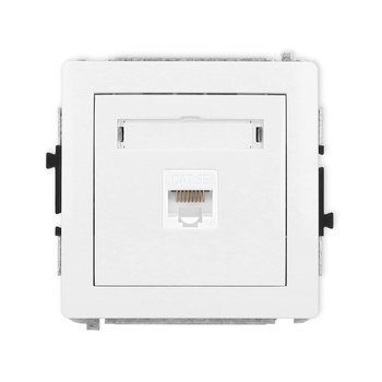 KARLIK DECO DGK-1  Gniazdo komputerowe pojedyńcze  1xRJ45