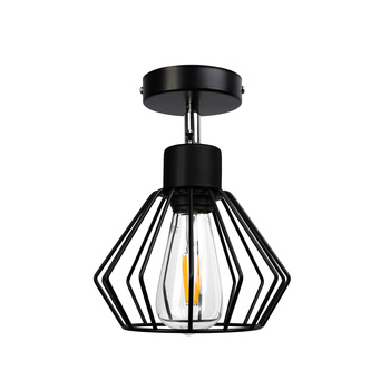 PINO kinkiet, moc max. 1x60W, E27, czarny