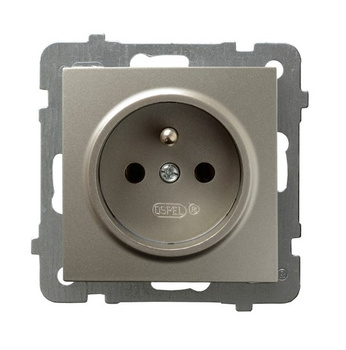 Ospel as GP-1GZ/m/45 Gniazdo pojedyncze z uziemieniem