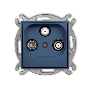 KARLIK ICON 64IGSN Mechanizm gniazda abonenckiego 2 wyjścia SAT + TV