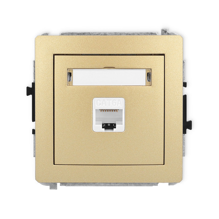 KARLIK DECO 29DGK-7  Gniazdo komputerowe pojedyńcze  1xRJ45