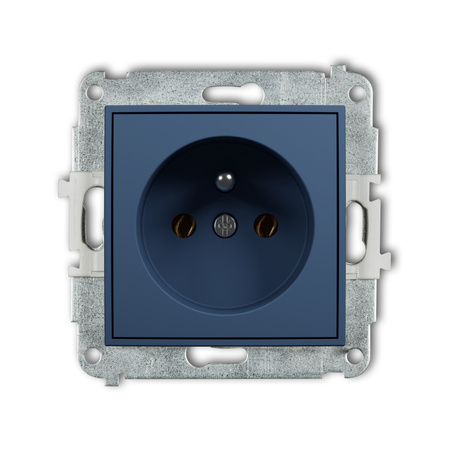KARLIK ICON 64IGP-1z Mechanizm gniazda pojedynczego z uziemieniem 2P+Z (bez przesłon torów prądowych)