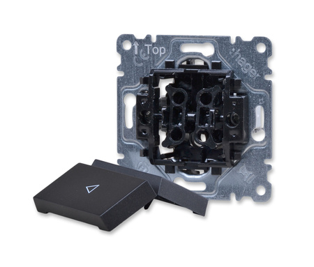 Hager lumina wl0323 łącznik żaluzjowy monostabilny