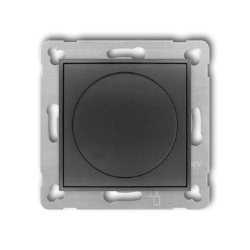 KARLIK ICON 11IRO-3 Mechanizm elektronicznego regulatora oświetlenia przyciskowo-obrotowego do współpracy z zasilaczami sterowanymi napięciem 1–10 V