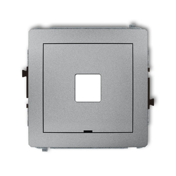 KARLIK DECO 7DGMBO-1P  Gniazdo multimedialne pojedynczego bez modułu