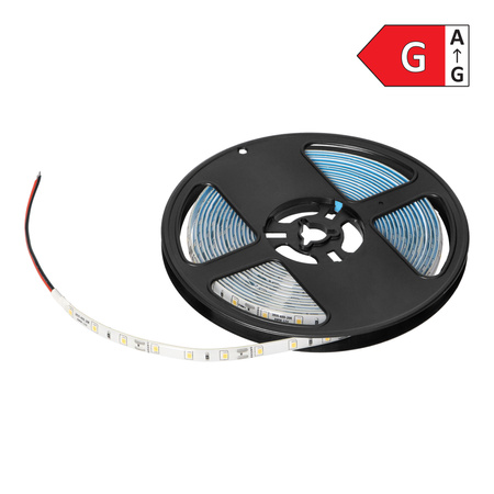 Taśma LED 12V, 2835, 60L/m, 500lm/m, 4,8W/m, IP63, 6000K, 5m