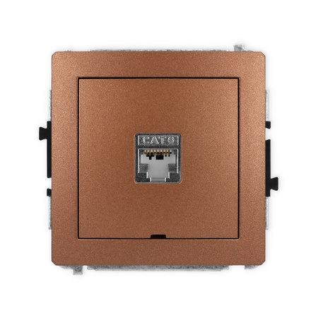 KARLIK DECO 9DGKBO-5 Gniazdo komputerowe pojedyńcze 1xRJ45