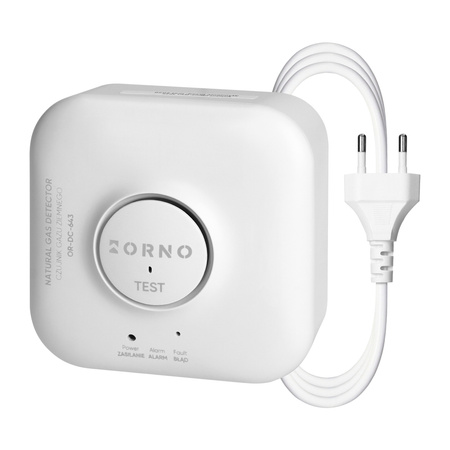 Czujnik gazu ziemnego, 230 V AC, żywotność sensora 5 lat, Tuya Smart Wi-Fi