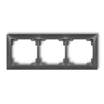 KARLIK DECO 11DRSO-3 Ramka uniwersalna potrójna z tworzywa DECO Soft