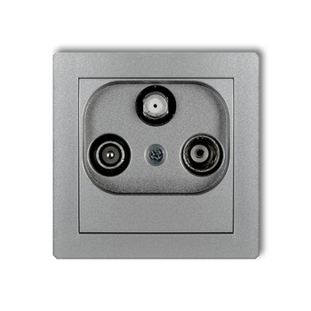 KARLIK DECO 7DGS  Gniazdo abonenckie RTV-SAT końcowego 1