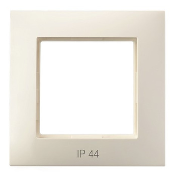 Ospel aria RH-1U/27 Ramka pojedyncza do łączników IP-44