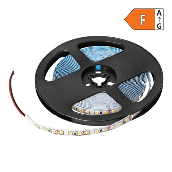 Taśma LED 12V, 2835, 120L/m, 1000lm/m, 9,6W/m, IP20, 6000K, 5m