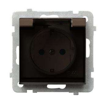 OSPEL SONATA GPH-1RS/m/40/d Gniazdo bryzgoszczelne schuko IP-44