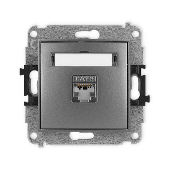 KARLIK MINI 11MGK-5  Gniazdo komputerowe pojedyńcze  1xRJ45