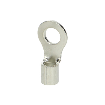 Końcówka oczkowa nieizolowana, przekrój maksymalny 16mm², oczko na śrubę: M8, 100 szt.