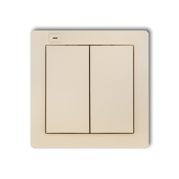 KARLIK DECO 1DEF-2 Nadajnik 2-klawiszowy 4-kanałowy do systemu Exta Free