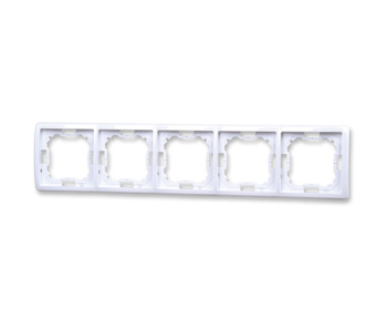 Kontakt simon basic  bmr5/11 ramka pięciokrotna