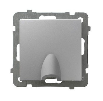 Ospel as Przyłącz kablowy moduł srebrny GPPK-1G/m/18