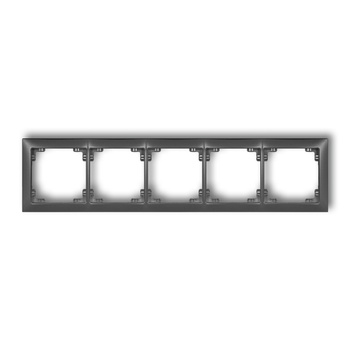 KARLIK DECO 11DRSO-5 Ramka uniwersalna pięciokrotna z tworzywa DECO Soft