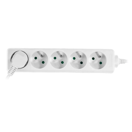 Plastrol Przedłużacz z pięciokrotnym gniazdem wtyczkowym ECO W-97488