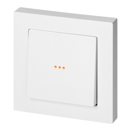 Łącznik p/t schodowy z podświeleniem Malta, 10A, 250V, WP-5M/S, biały