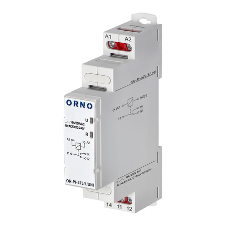 Przekaźnik instalacyjny Economic, 1P, 16A, 12-230 VUC