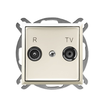 Ospel aria GPA-16UP/m/27 Gniazdo RTV przelotowe 16-dB