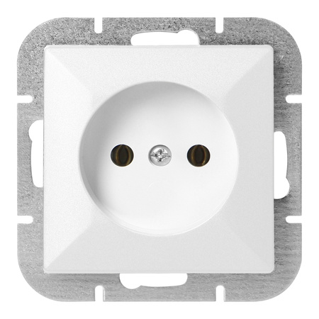 Gniazdo pojedyncze p/t 2P Pearl, 16A, 250V, PT-15P, biały