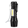 LATARKA LED ZOOM AKU 5W XPE+ COB+ ETUI