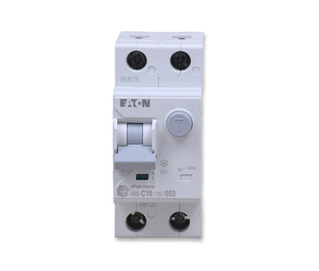 Eaton 195125 hnb-c10/1n/003 wyłącznik różnic. z mod. nadprądowym c, 1p+n