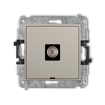 KARLIK MINI 60MGTVBO-1 Mechanizm gniazda antenowego pojedynczego TV, bez pola opisowego